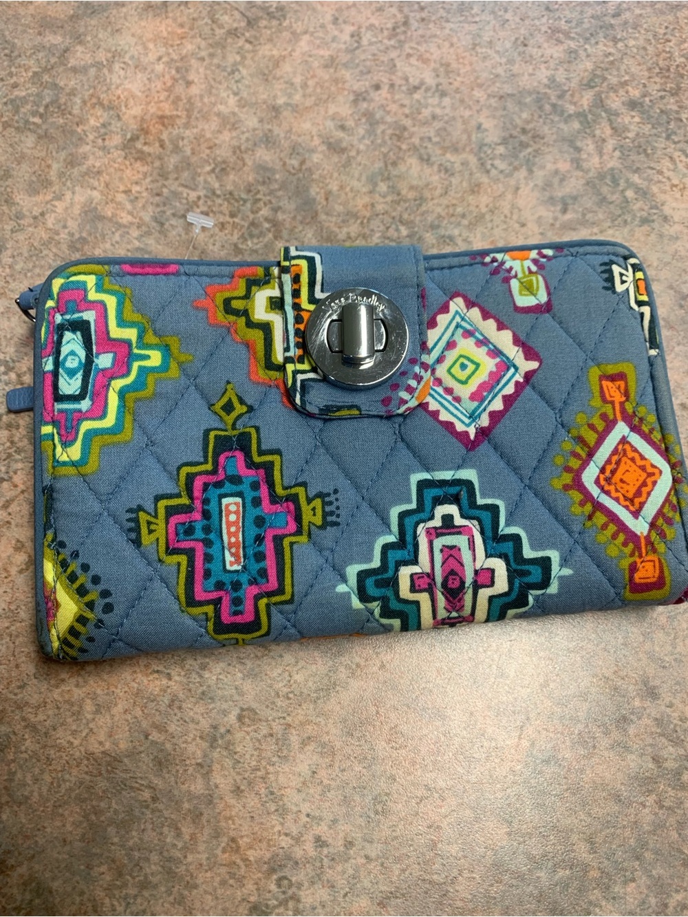 Vera Bradley RFID Turnlock Wallet